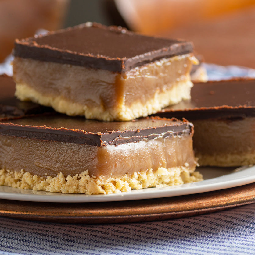 Caramel Chocolate Slice